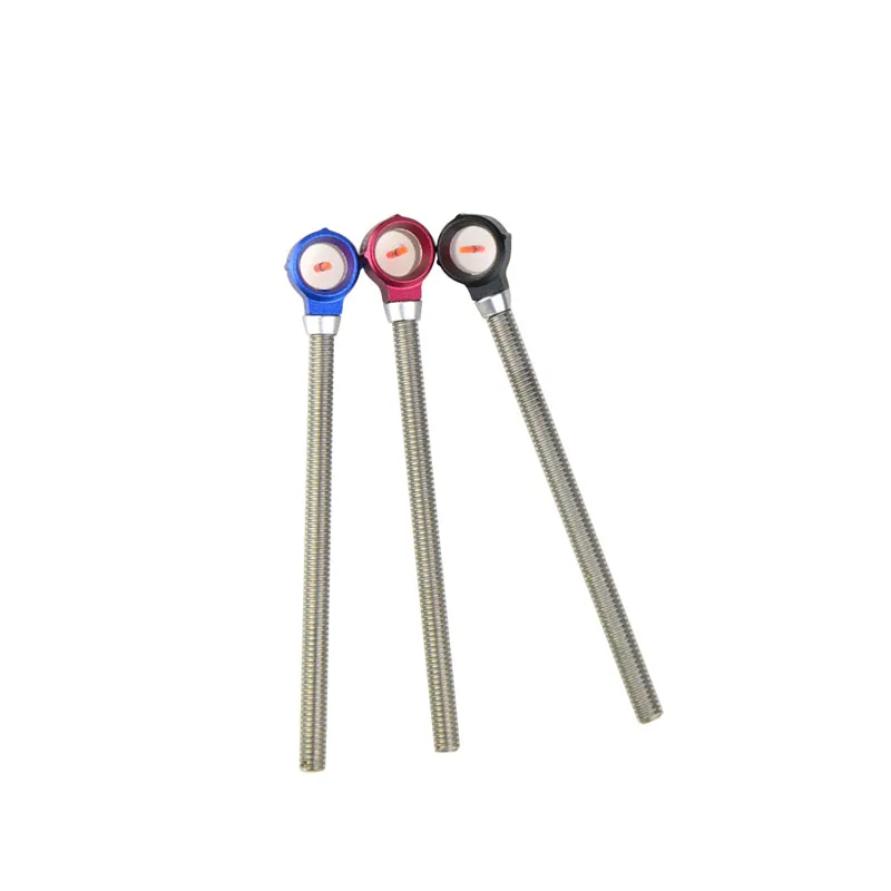 Lente de mira de tiro con arco, alfileres de fibra óptica para miras de arco recurvo, accesorios de caza, 0,5/0,75/1,0, 1 unidad