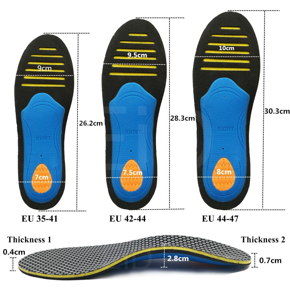 EiD EVA Orthopedic Insoles Orthotics flat foot Health Sole Pad for Shoes insert Arch Support pad for plantar fasciitis Feet Care image 6
