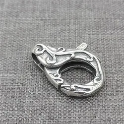 925 Sterling Silver Spiral Lobster Claw Trigger Clasp for Bracelet Necklace
