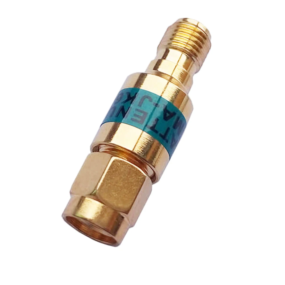 2W DC-6GHz, SMA Male to SMA Female Coaxial RF Attenuator,1/2/3/5/6/10/15/20/30db Attenuator,SMA Fixed Connectors Gold Plated