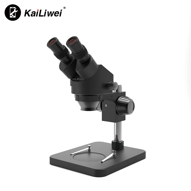 Imagem -03 - Kailiwei Micro Microscópio Estéreo com Zoom Binocular Ferramenta para Reparo de Telefone Celular com Luz