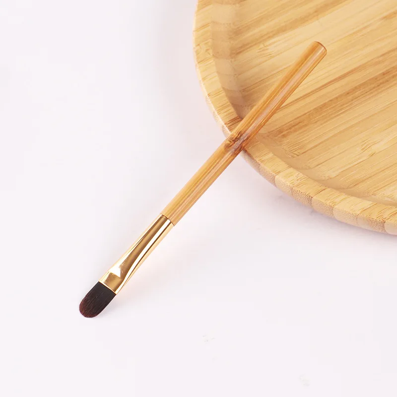 

High end T Series Bamboo Handle Precision Concealer Brush Lipstick Brush Makeup Brush Tool