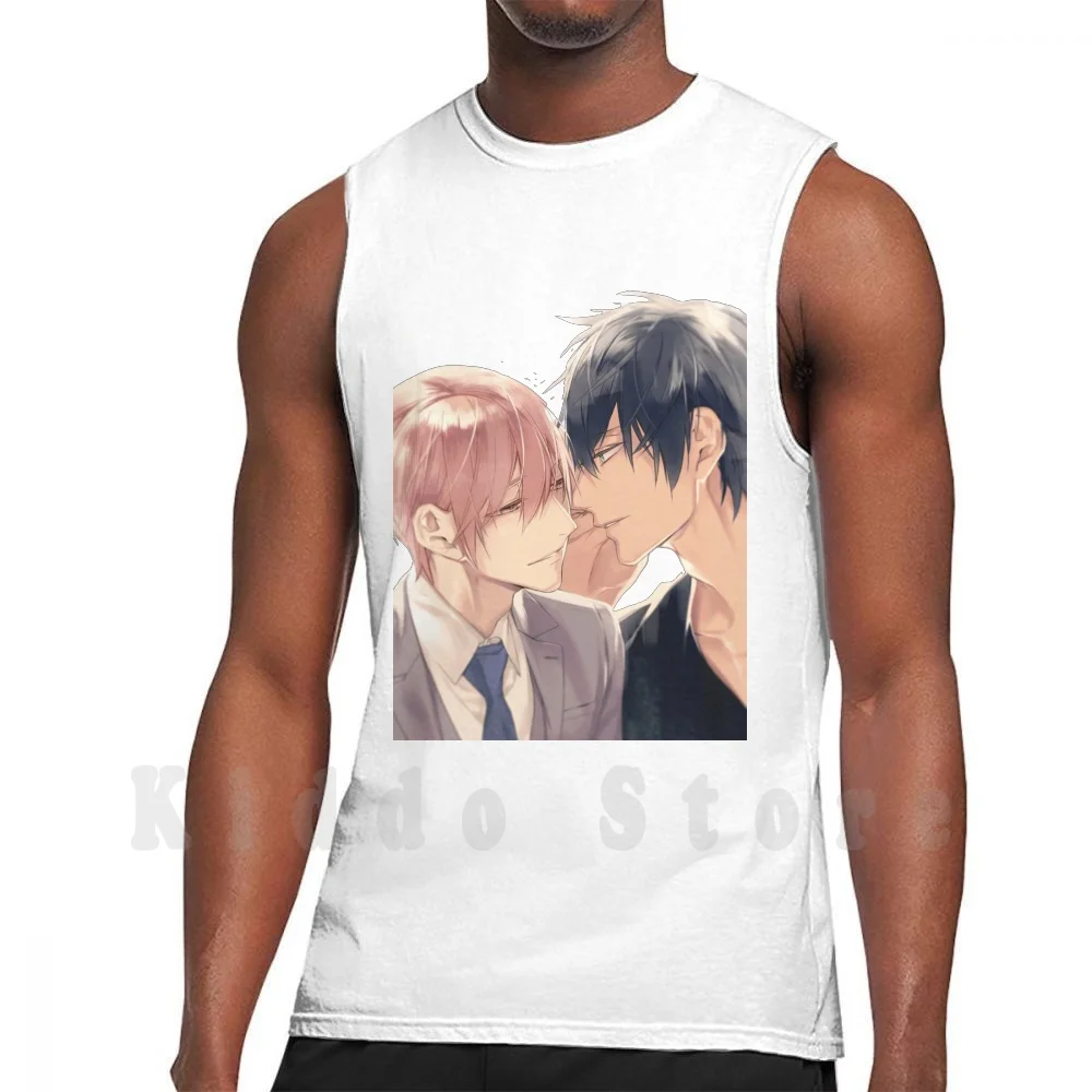 Ten Count-Close Tank Tops Vest 100% Cotton Shirotani Kurose Ten Count Tencount Anime Manga Yaoi Bl Bishounen Takari