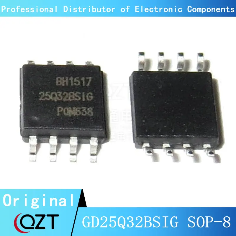 

10 шт./лот GD25Q32BSIG SOP GD25Q32 25Q32BSIG GD25Q32CSIG 25Q32 25Q32CSIG SOP-8 chip New spot