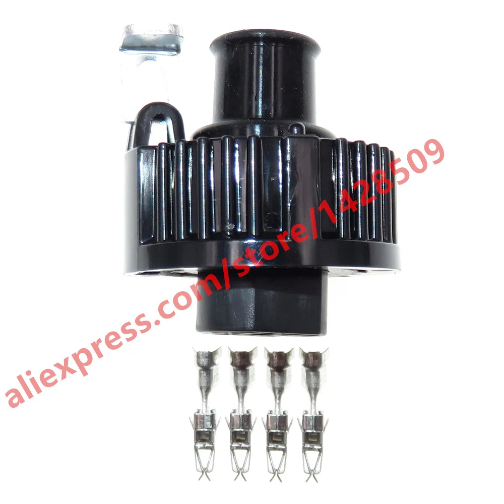 1 Set 4 Pin Car Sealed Wire Connector 3.5 Series Auto Parts Automotive Wiring Terminal Waterproof Socket