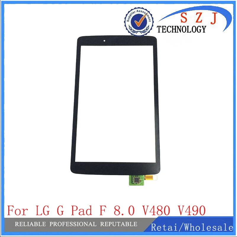 

New 8'' inch For LG G Pad F 8.0 V480 V490 Digitizer Touch Screen Panel Replacement Parts Tablet PC Part free shipping