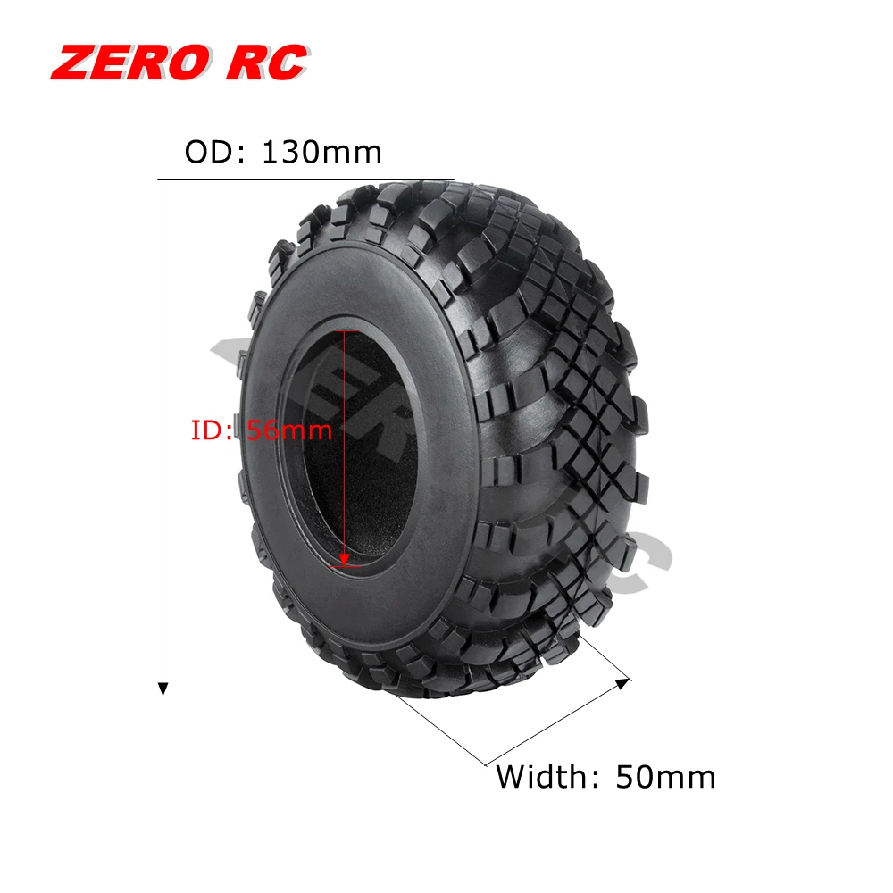 1/10 مركبة يتم التحكم بها عن بُعد الزاحف الاطارات 130 مللي متر لينة المطاط الإطارات 2.2 على الطرق الوعرة الطين الإطارات ث/رغوة ل محوري SCX10 كابرا ريث RR10 رانجلر #3