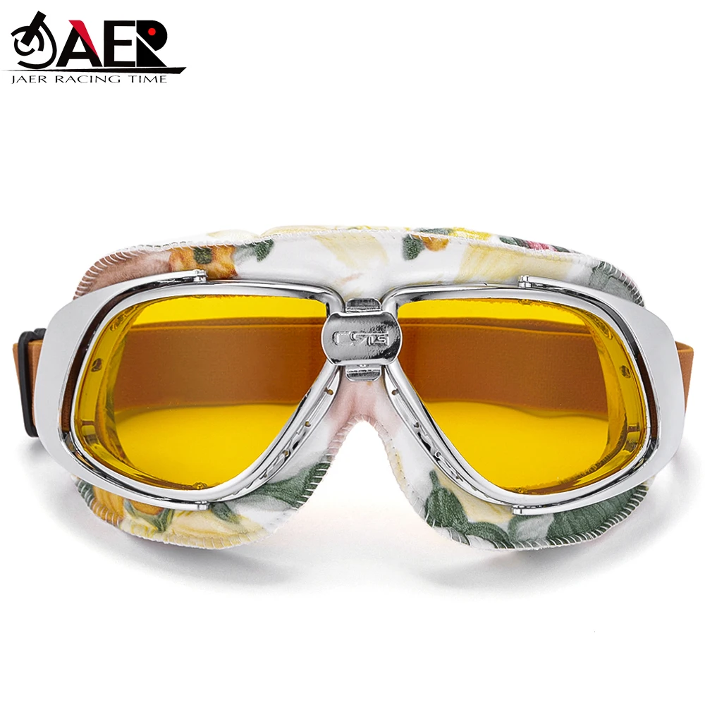 

WWII Retro Motorcycle Goggles Motocross Helmet Goggles Steampunk Cruiser Off-Road Eyewear Googles Skating Goggles