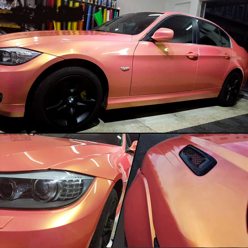 

Macaron Color Car Body Films Vinyl Wrap Film Stickers Body Side Sticker Design Car Styling Air Bubble Free 1.52x10M