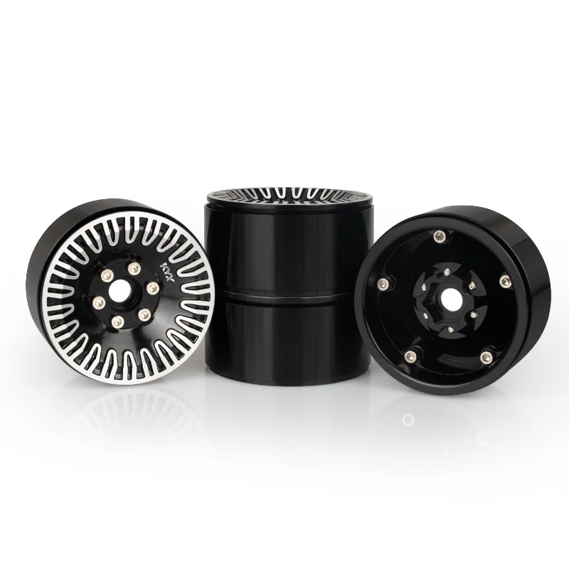 

KYX Racing Alloy 1.9" Wheel Rims Upgrades Parts Accessories for 1/10 RC Crawler Car Axial SCX10 II 90046 Traxxas TRX-4 TRX4 D90