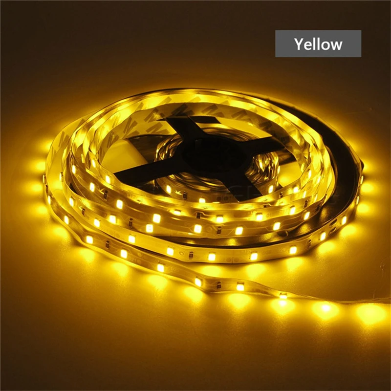 5M 300leds 2835SMD LED Strip High Brightness waterproof DC 12V 60leds/m Diode Tape Super Bright than 3528 LED Light Strip