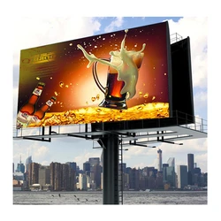 Outdoo matryca LED TV P5 zewnątrz 640x640mm odlewania szafka aluminiowa wyświetlacz kolorowy Billboard reklamowy