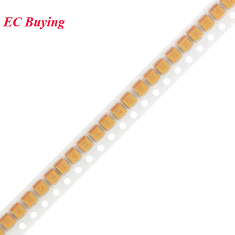 10 قطعة 16V 3528B SMD التنتالوم مكثف 4.7 فائق التوهج 10 فائق التوهج 22 فائق التوهج 33 فائق التوهج ± 10% ± 20% B-نوع 3528 1210