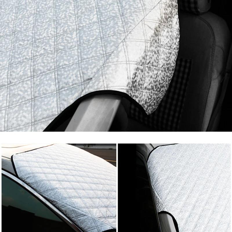 Car Front Window Screen Cover Auto Sun Cover Car Windshield Shade Dust Protector Anti Snow Frost Ice Shield Car Windscreen Cove