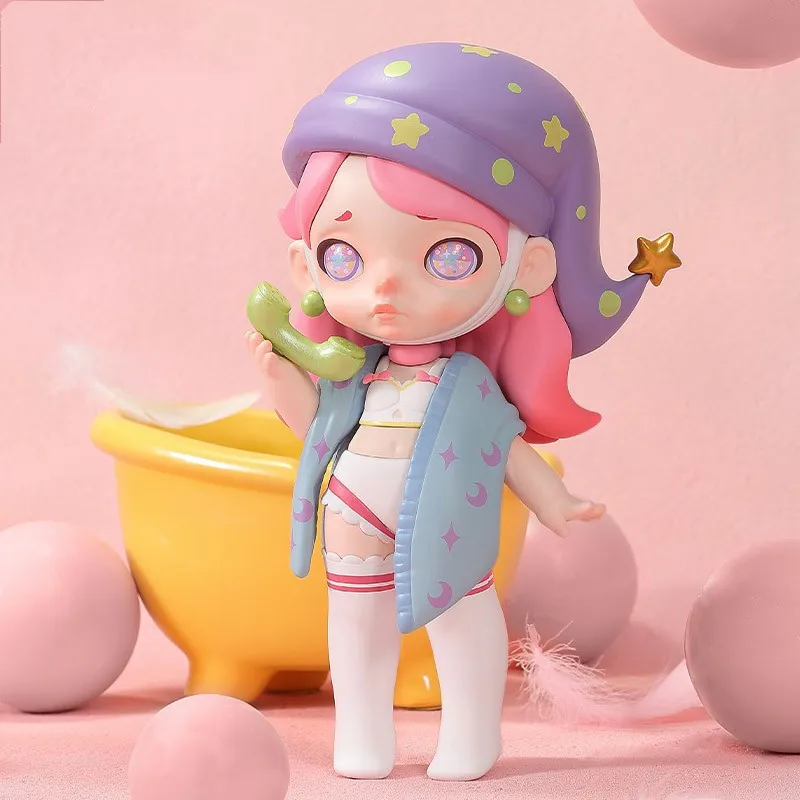 Laura Phone Porridge Series Anime Action Figure Guess Bag Ornament Figurines Home Decor Desktop Dolls Model Girls Gift