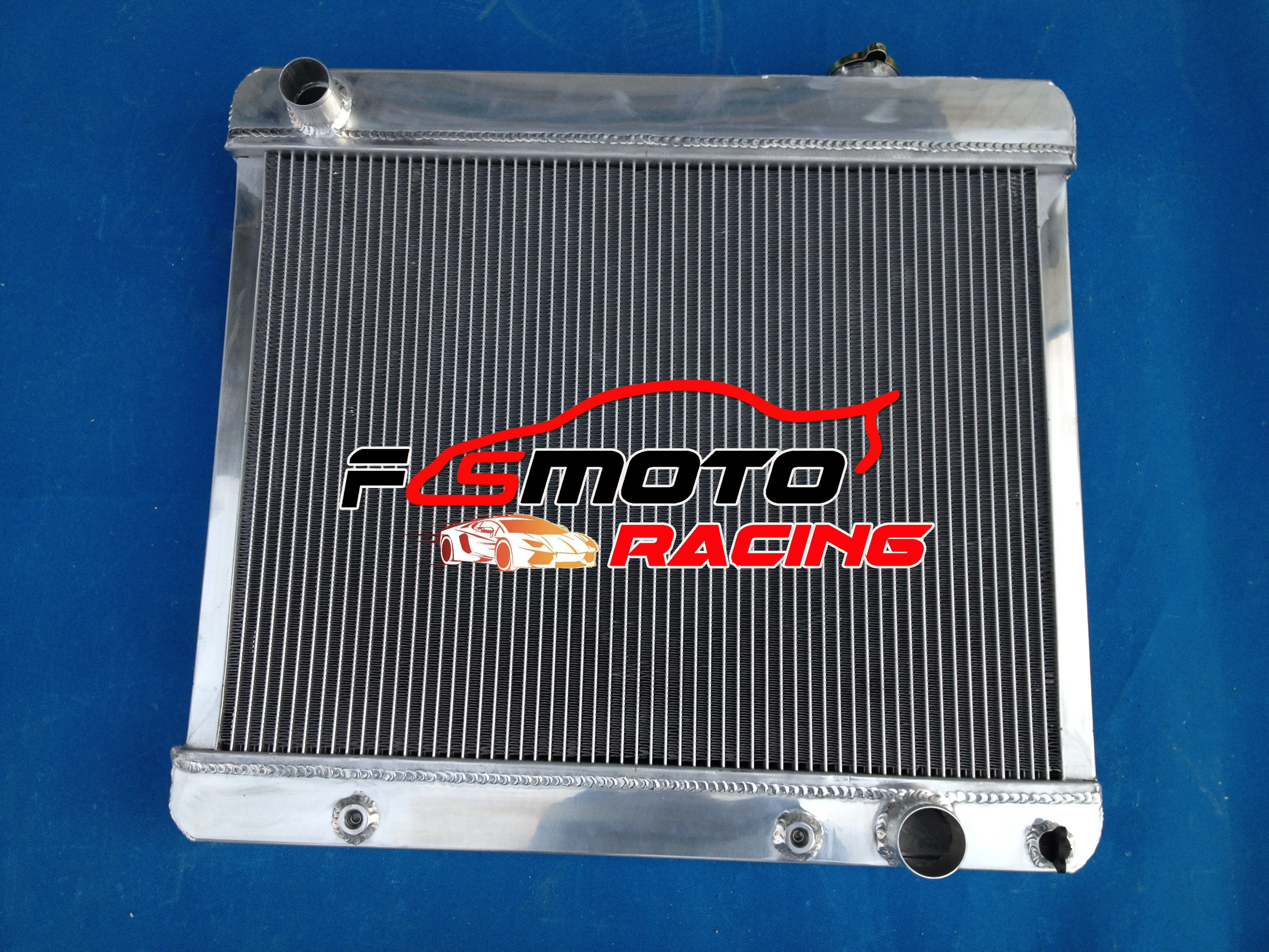 

3 Row All Aluminum Radiator For 1961-1966 Chevy Truck C/K SERIES/Pontiac Pickup 1961 1962 1963 1964 1965 1966