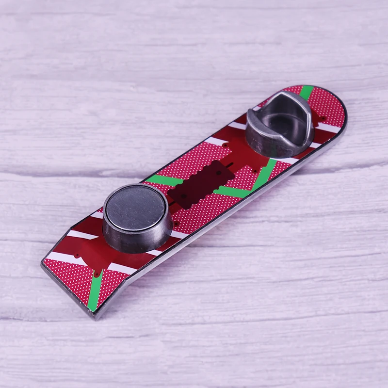 Powrót do przyszłości otwieracze do piwa Marty McFly Hover Board Heavy-duty magnetyczny otwieracz do butelek czas podróży sci-fi fani filmów prezent