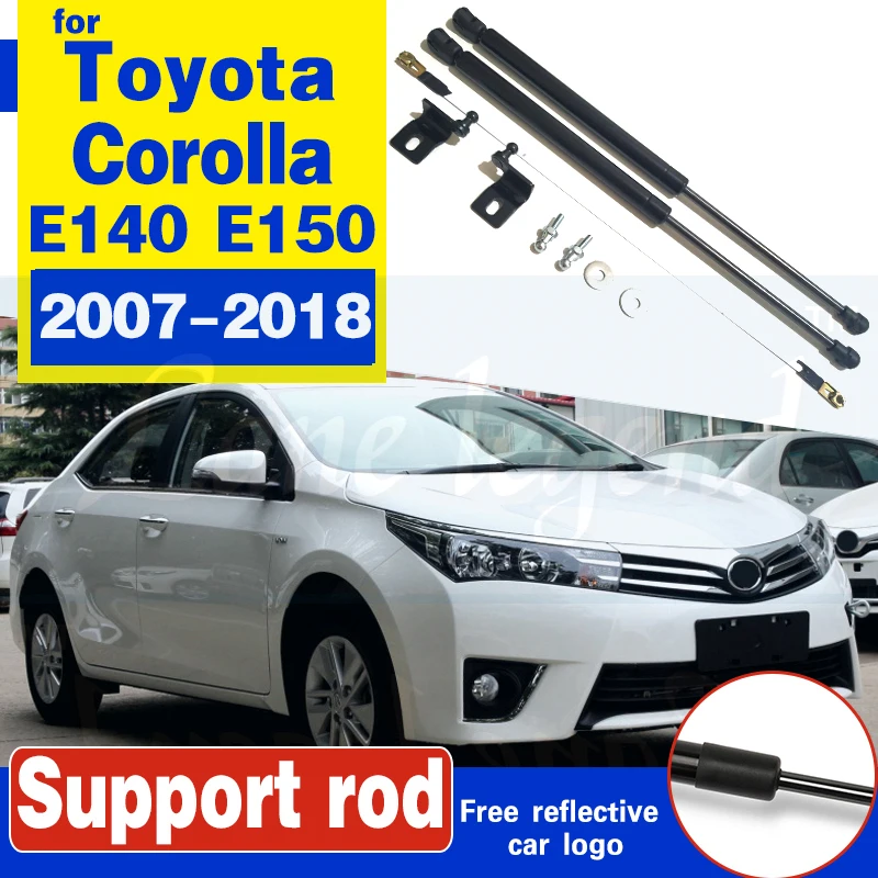 

FIT FOR Toyota Corolla 2007-2018 2010 2012 2013 2015 2017 ACCESSORIES CAR BONNET HOOD GAS SHOCK STRUT LIFT SUPPORT CAR STYLING