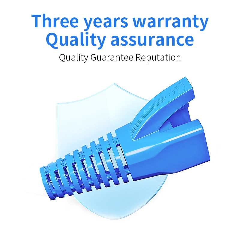 CNCOB rj45 cap Cat7 Cat6a Cat6 Cat5 connettore di rete stivali Ethernet copertura protettiva 100 pezzi apertura: 5.5-7.5mm