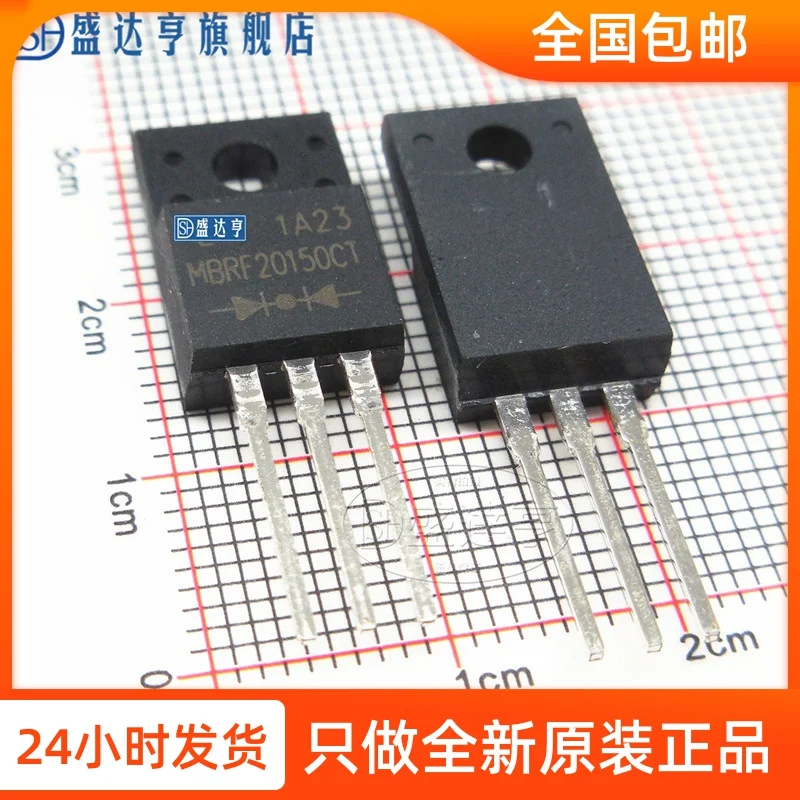 10Pcs/Lot MBRF20150CT 20A 150V TO220 DIP Schottky Barrier Diode/NEW Original In Stock