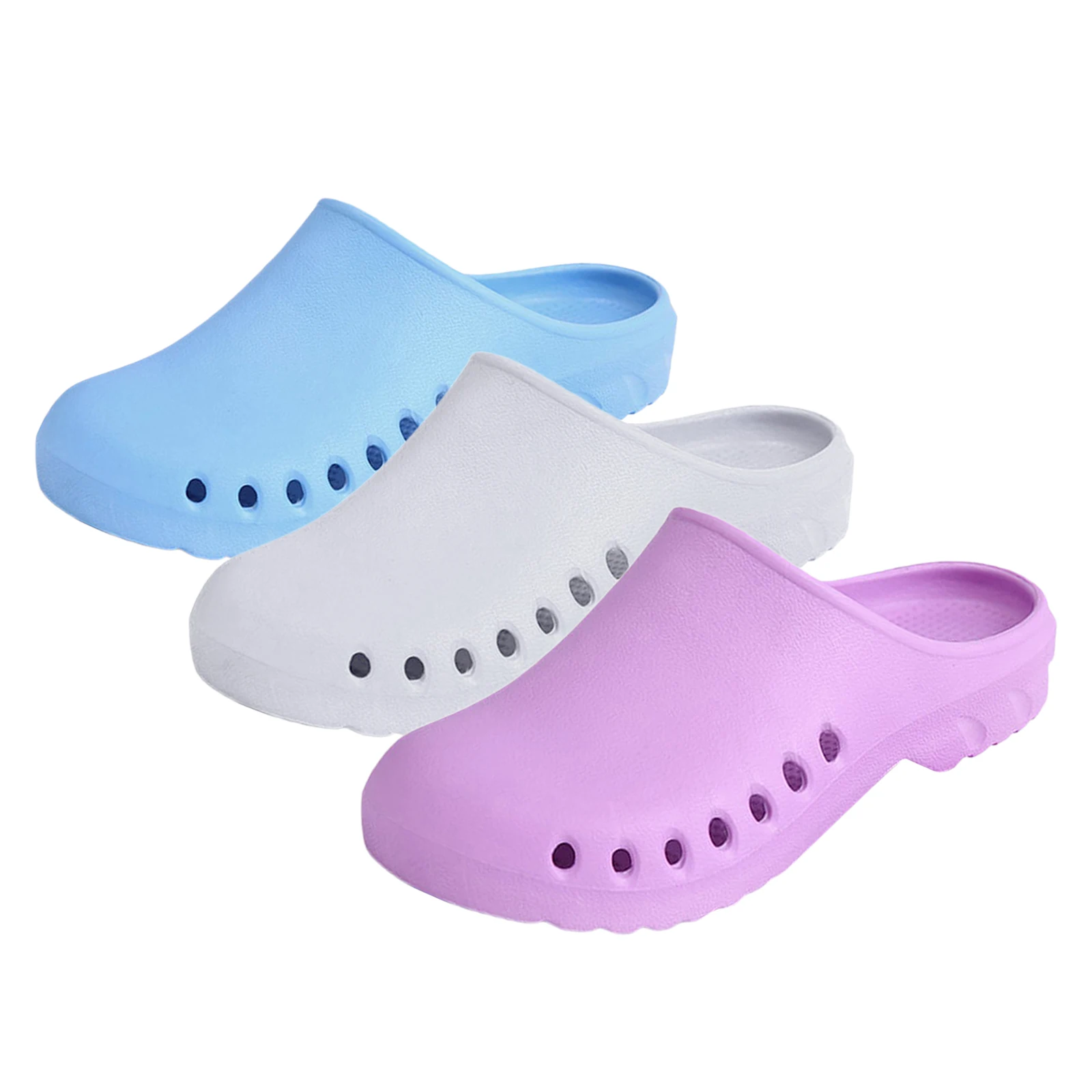 

1 Pair Unisex Women Men Slippers Nursing Shoes Operating Room Slippers Laboratory EVA Shoes Anti-slip Nurse Doctor Slippers