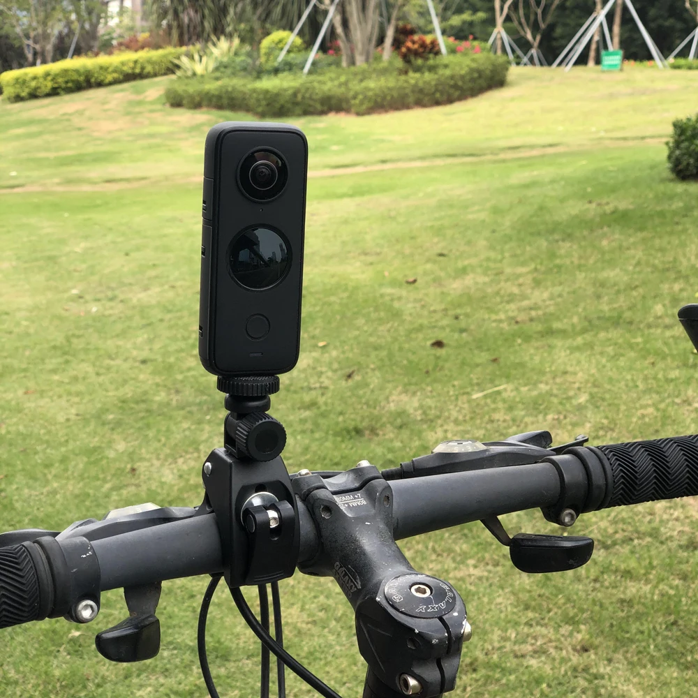 สำหรับ Insta360 One X2ผู้ถือจักรยาน Mount Onex3จักรยานที่เสียบบเงินที่ตั้งฐานอะแดปเตอร์ Stabilizer Handheld Action 360อุปกรณ์...