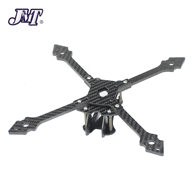 JMT X220 220Mm Ba Lô Bánh Xe Sợi Carbon Quadcopter Khung Bộ 4Mm Tay Hỗ Trợ 5Inch Cánh Quạt Cho FPV Đua Xe tự Do Quadcopter