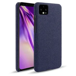 For Google Pixel 4/Google Pixel 4 XL Case Slim Soft-Touch Fabric + Hard PC Cover for Google Pixel 4 Cover Coque Funda Bumper
