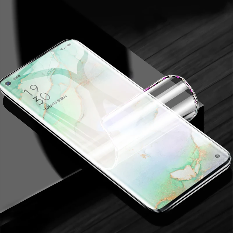 Film For Oppo Reno3 Pro Screen Protector reno 3 5G full cover Explosion Proof Hydrogel Film Not Tempered Glass