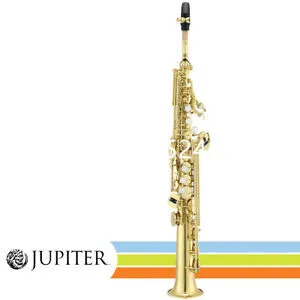 Jupiter  JSS-1000 Soprano Saxophone B-Flat  Straight Gold Lacquered Body musical instrument professional with Case Accessories