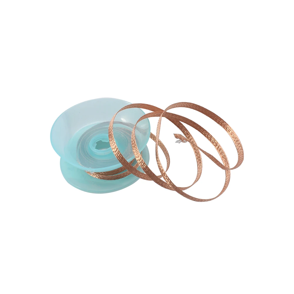 Tresse de soudure à dessouder, longueur de 1.5M, fil de mèche, bande d'étain sans résidus, cordon de plomb, outil de réparation BGA