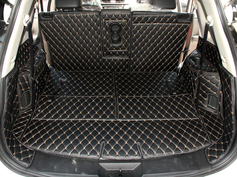 Custom special car trunk mats for Nissan X-trail 7 seats 2021-2014 T32 Top qualityboot carpets cargo liner mat for Xtrail 2020