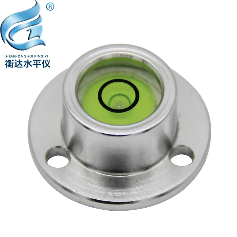 Metalen Flens Niveau Bubble Hoge Precisie Niveau Bubble Draagbare Niveau Bubble 23*10Mm
