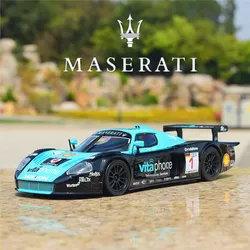 Bburago 1:24 Maserati M12 Racing Edition Simulation Alloy Car Model Collect gifts toy