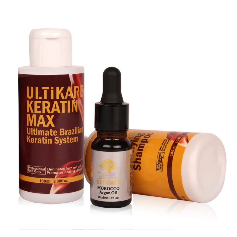 

100 мл Бразильский кератин 12% лечение выпрямление волос ремонт и повреждение волос + очищающий шампунь с бесплатным маслом