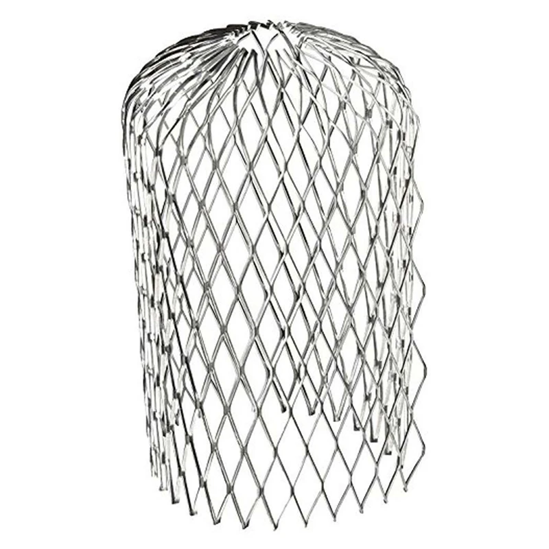 Rinnenschutz Filter 3 Zoll Erweitern Aluminium Filter Sieb Stoppt Blockade Blatt Kanalisation Schutt Drain Net Abdeckung Gartengeräte