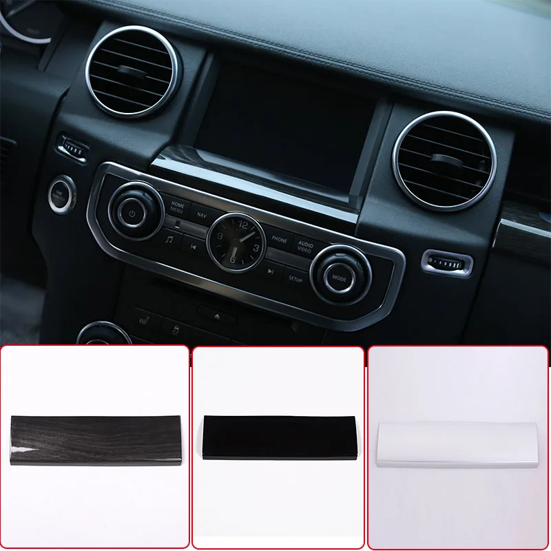 

For Land Rover Discovery 4 LR4 2010-2016 ABS Car Interior ABS black GPS Screen Below Panel Cover Trim Stickers Car Accessories