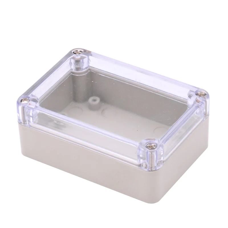 ABS Transparent Wire Junction Box Waterproof Electronic Waterproof Enclosure Box IP67 Safe Case Plastic Boxes Organizer