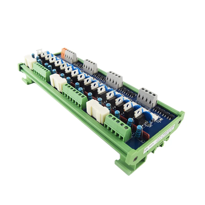 Huaqingjun 16-Channel PLC AC Amplifier Board  Short Circuit Protection Module for Automation Equipment