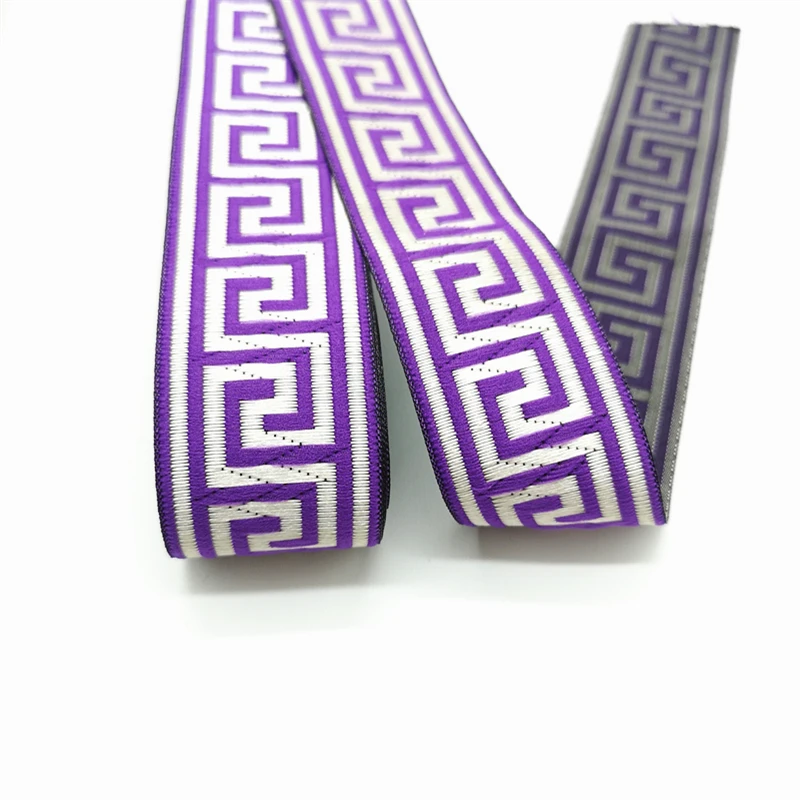 3 yards Ethnic Embroidery Lace Trim Ribbon Vintage Boho Lace Trim Clothes Bag Accessories Embroidered DIY Fabric image 4