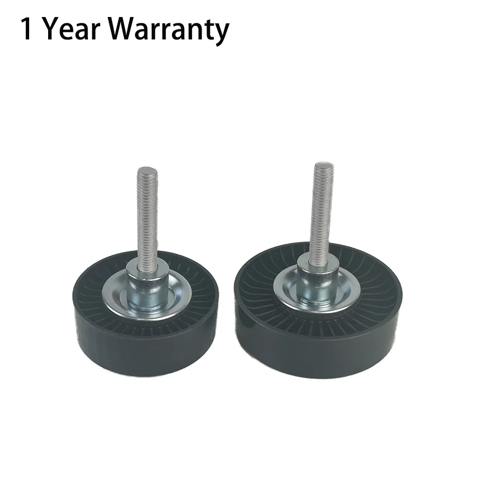 Ribbed Belt Deflection Guide Pulley Steering Shaft for VW GOLF EOS JETTA PASSAT TIGUAN SKODA  6QD145276  6QD145276B