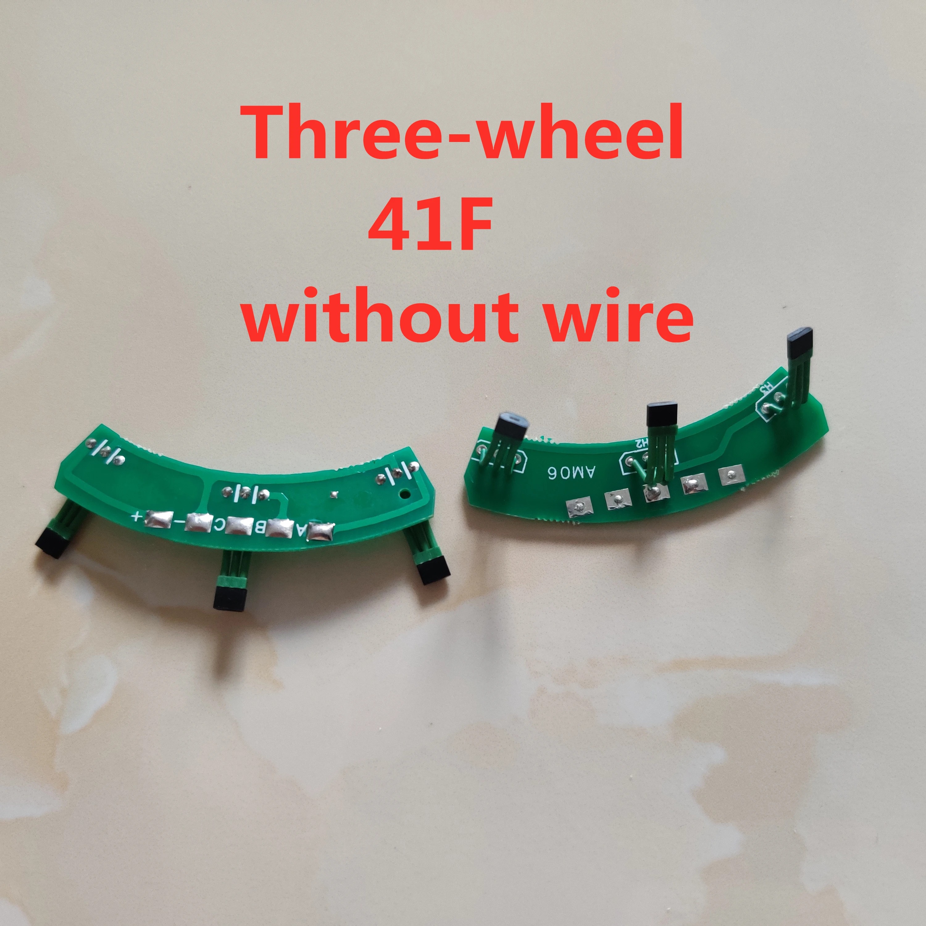 3pcs three-wheeled electric vehicle Hall plate Hall element circuit board  3144 41F 413 43F  Hall PCB Board