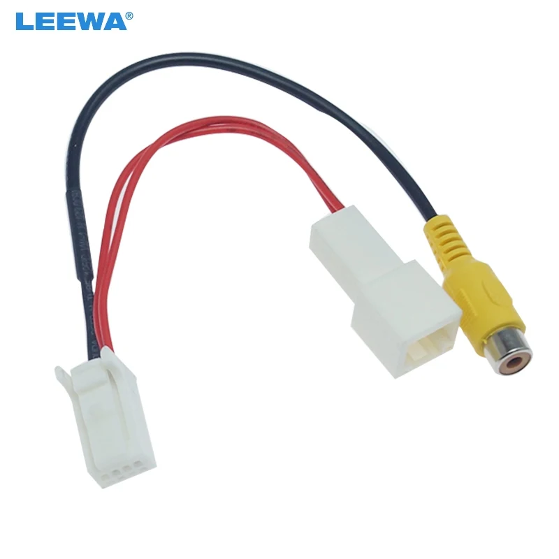 

LEEWA Car Rear Camera Video Plug Converter Cable Adapter For Dongfeng Fengguang 360/370 Parking Reverse Wiring #CA6106