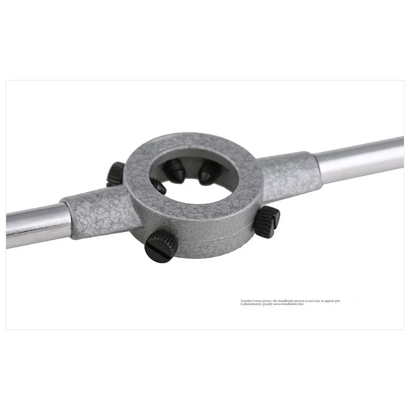 Round Die Wrench Rack Teeth Round Plate Teeth Cutter Hand Metric Round Die Frame Hinge Hand Tapping Tools