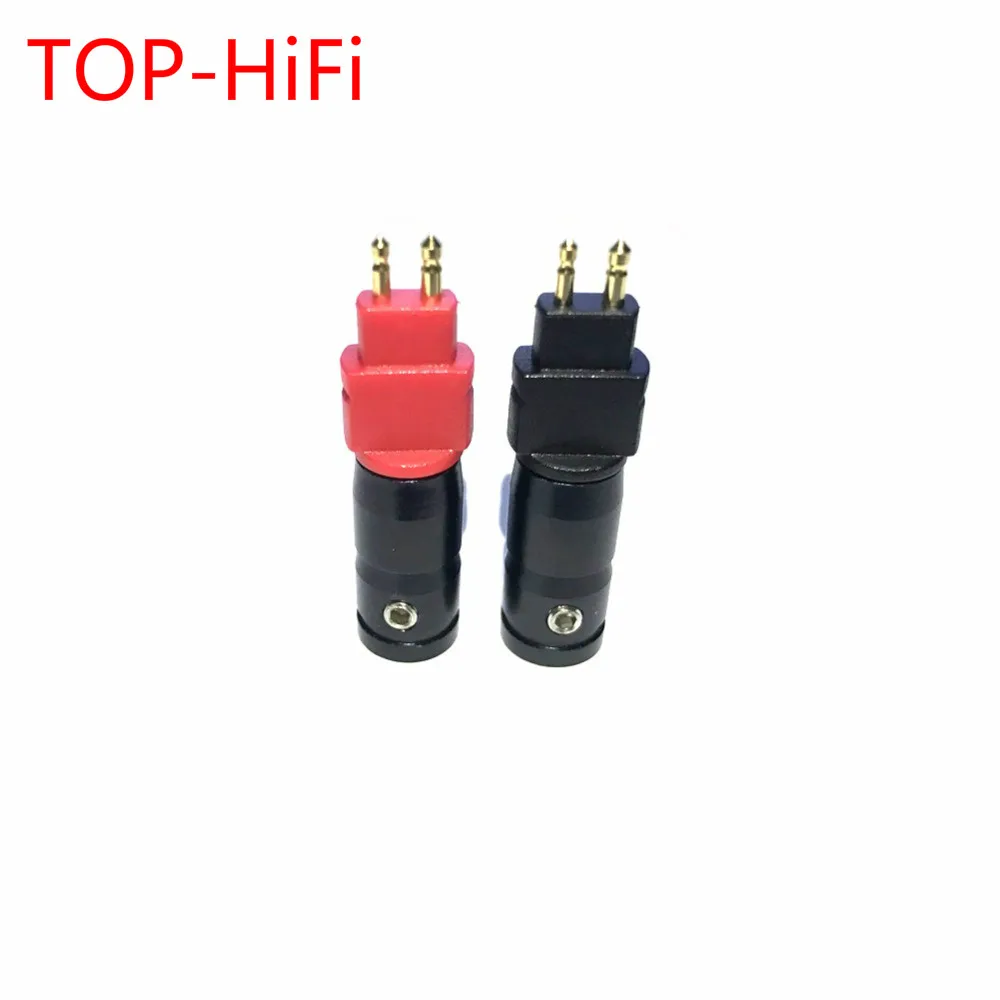 

TOP-HiFi Gold plated Plugs Headphone Earphone Bulk Pins for HD414 HD25 HD430 HD650 HD600 HD580 Earphone Cable