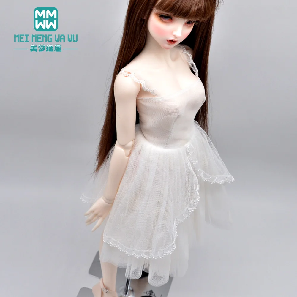 

Fits 58-60cm 1/3 BJD DD SD Doll clothes Toys Spherical joint doll Fashion lace wedding dress multicolor