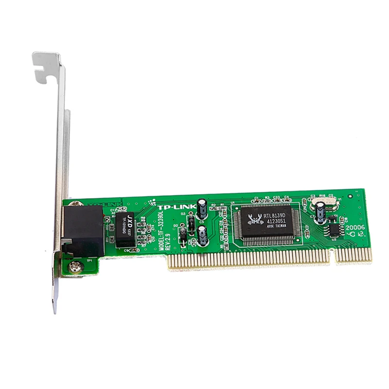 PCI Realtek RTL8139 RJ45 Rede Ethernet Lan Adaptador de Cartão de Rede de Alta Qualidade PCI Cartão 10/100Mbps