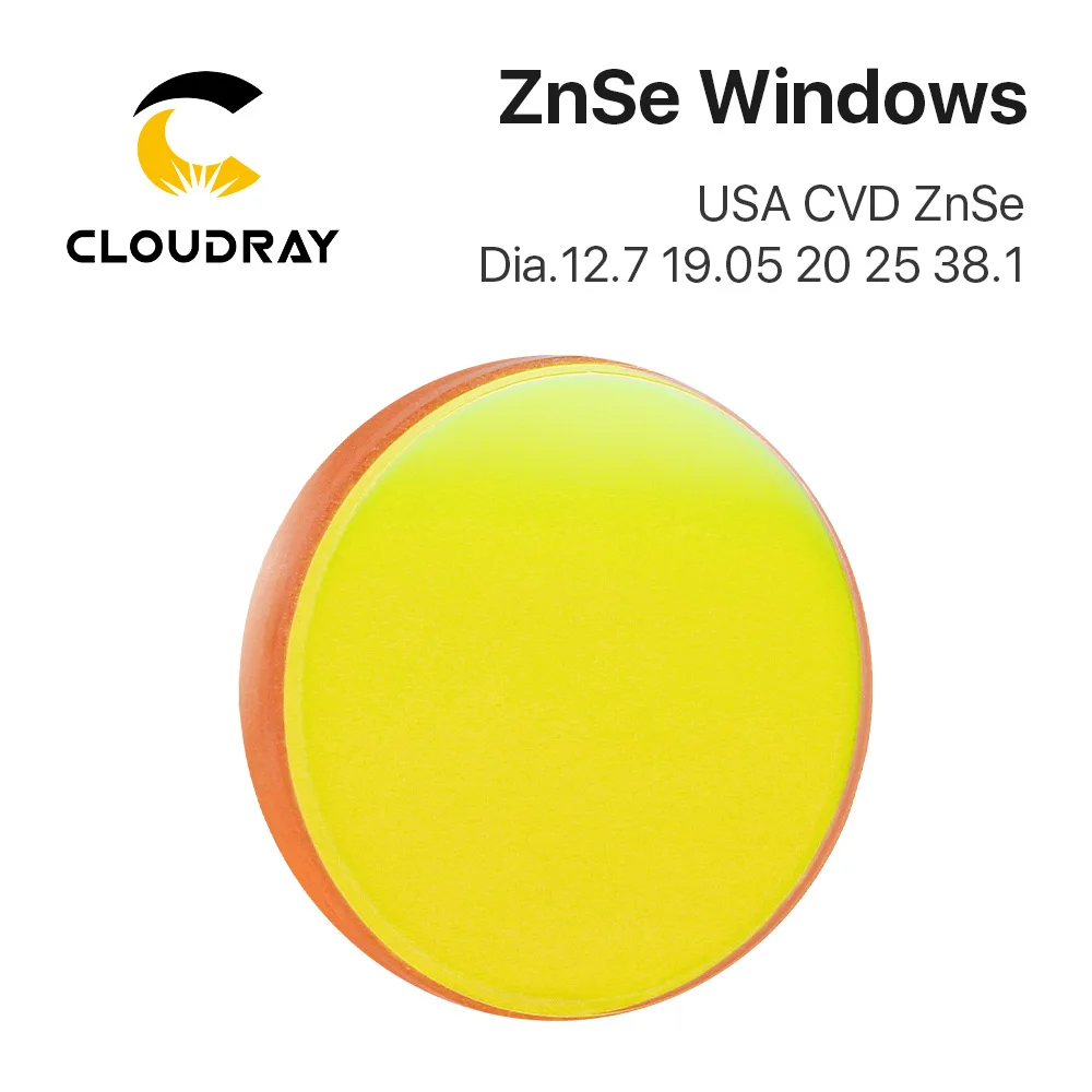 Protective Windows USA CVD ZnSe Material Diameter 12.7 20 38.1mm