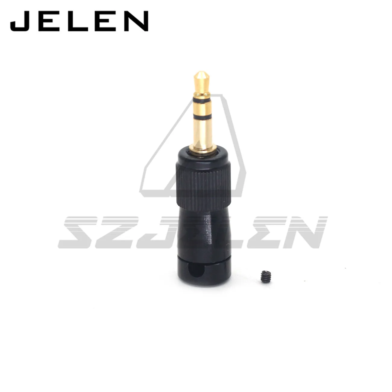 Newest addition low profile right angle screw locking 3.5mm TRS connector