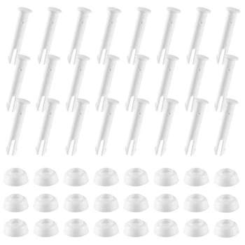 24Pcs ABS 풀 조인트 핀, Intex 수영장 교체 부품에 대 한 6cm/2.36in 모자 세트 물개 28270-28273 